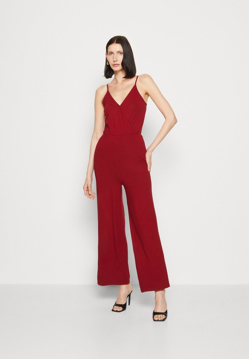 Anna Field Jumpsuit dark red/mørkerød Zalando.no