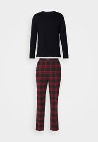 Conjunto de pijama - black/dark red