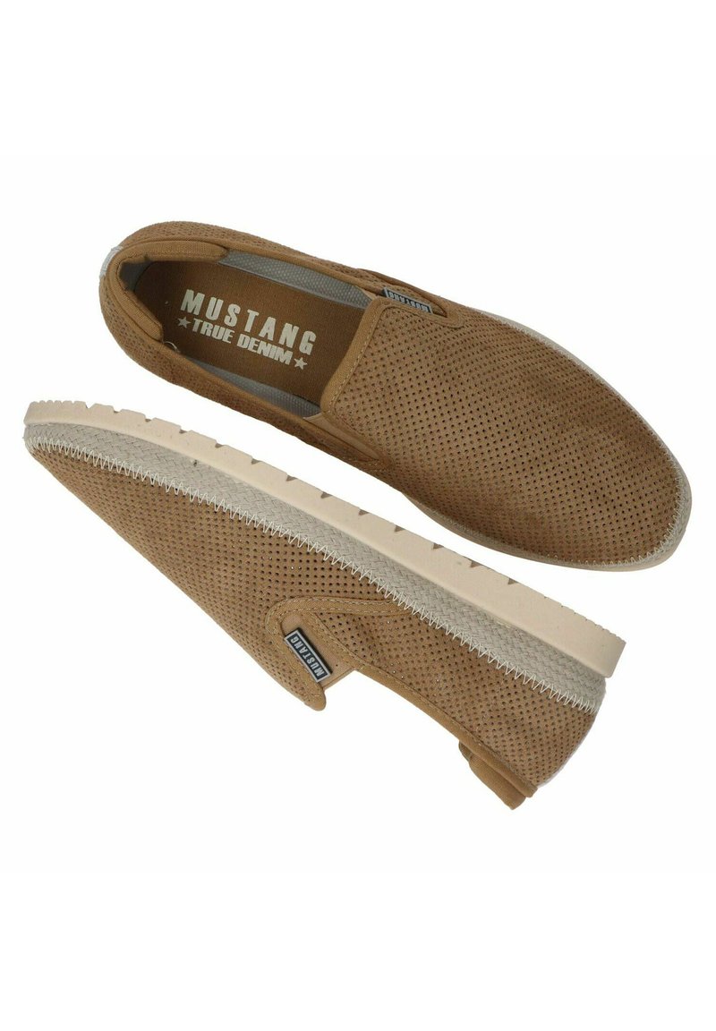 Herren Slipper | Mustang Espadrille beige - YQ52260 Herren Slipper | Mustang Espadrille beige - YQ52260