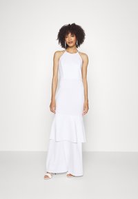 WAL G. WGXZL WEDDING - I DO DROP RUFFLE MAXI DRESS - Roupa de cerimónia - white