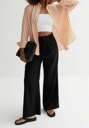 Overhemdblouse - orange