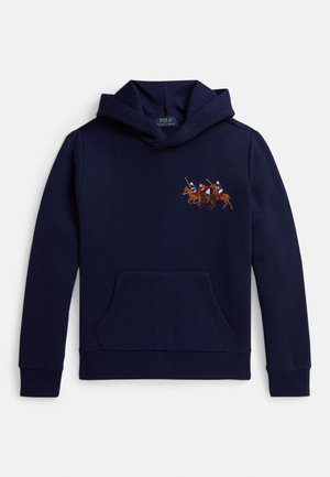 TRIPLE-PONY FLEECE HOODIE 7-14Y - Hanorac - newport navy