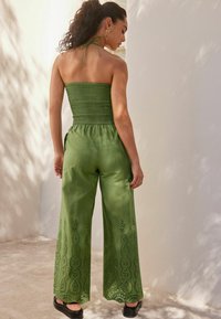 Next BRODERIE REGULAR FIT - Overal - khaki green