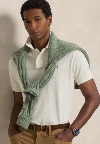 Polo Ralph Lauren THE ICONIC POLO SHIRT - Polosärk - off-white