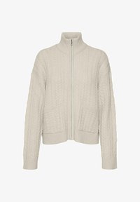 Vero Moda longline cardigan in light gray heather Vero Moda longline cardigan in light gray heather