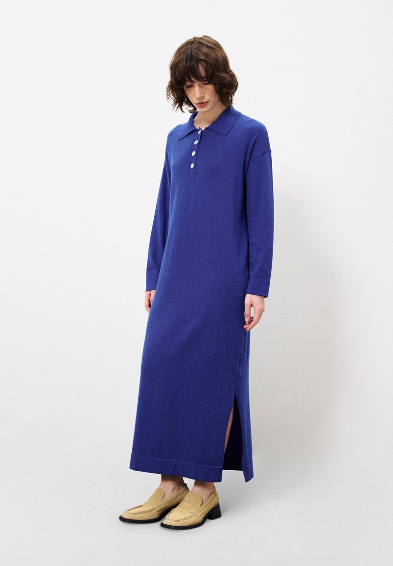 FRNCH Robe longue - bleu electrique