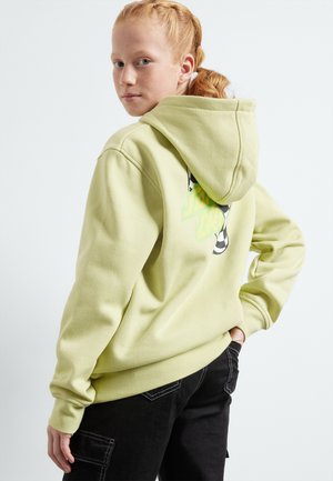 Santa Cruz YOUTH GOAL FLAME HOOD UNISEX - Hanorac - matcha