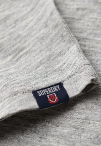 Superdry & Co GRAPHIC - Long sleeved top - athletic grey marl