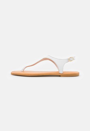 Zign T-bar sandals - white