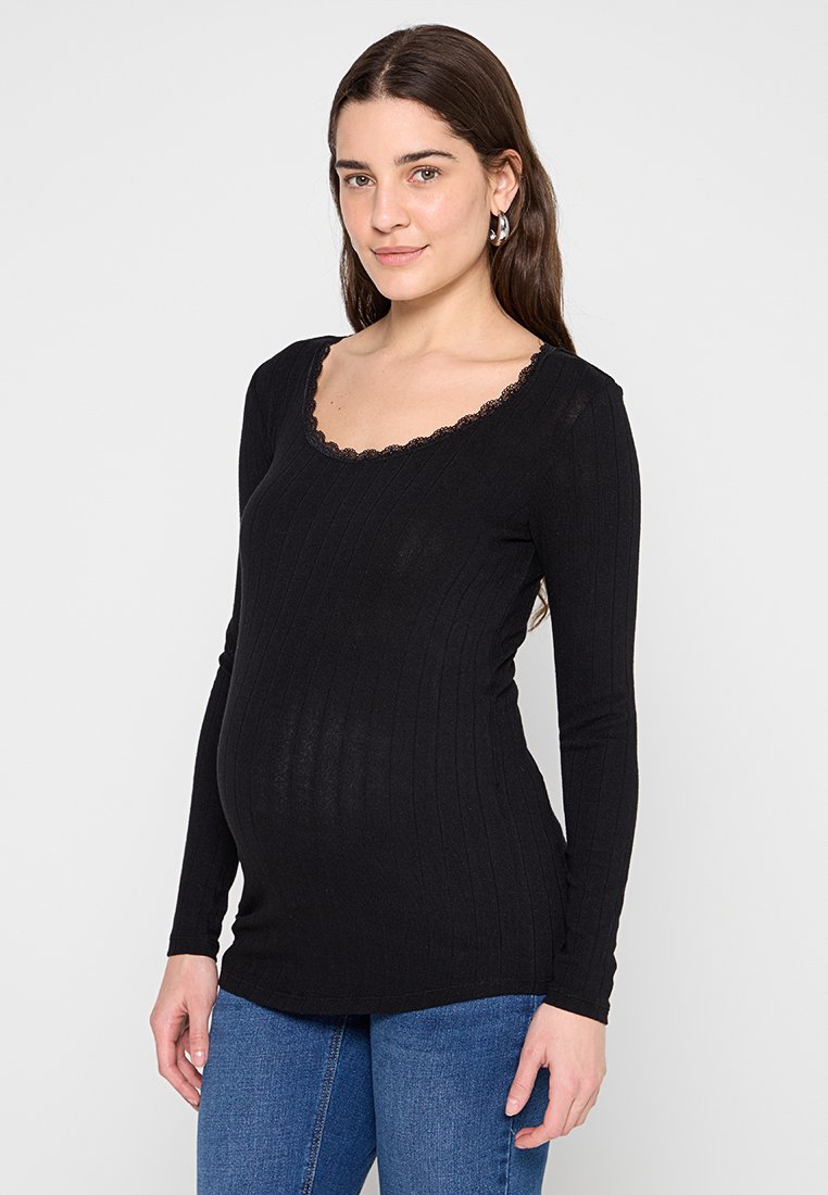 ONLY MATERNITY Longsleeve zwart ONLY MATERNITY Longsleeve zwart