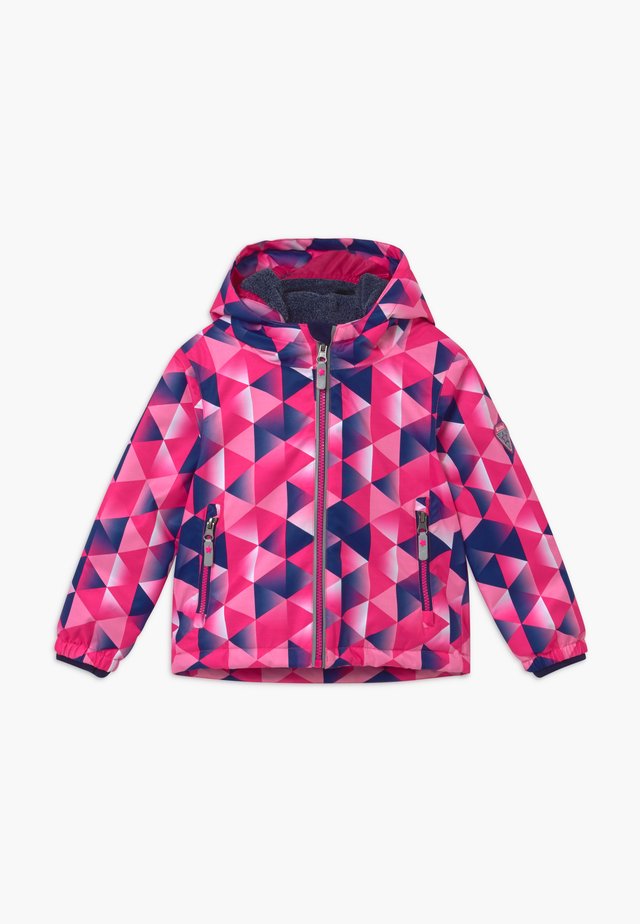 VIEWY - Snowboard jacket - pink/dark blue