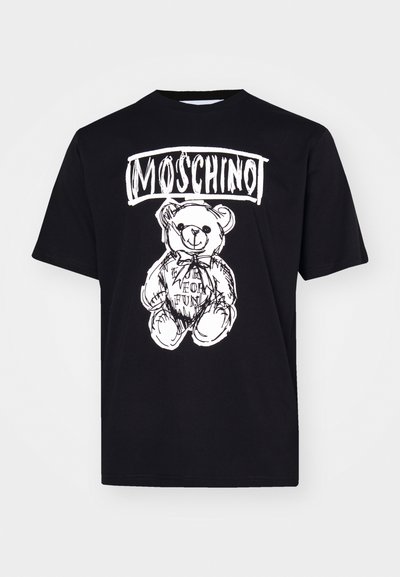 MOSCHINO Μπλουζάκι με στάμπα - fantasia nero