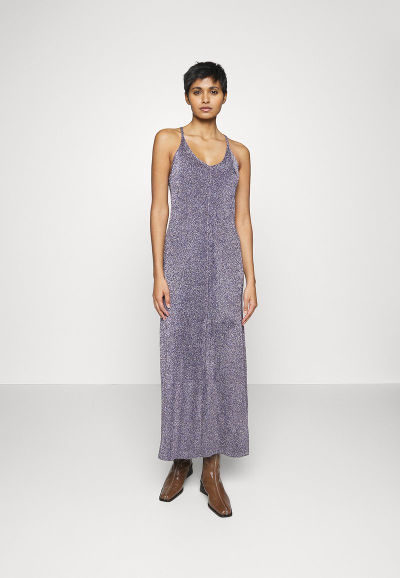 Tory Burch LUREX SLIP DRESS Jumper dress bronze multi metallic