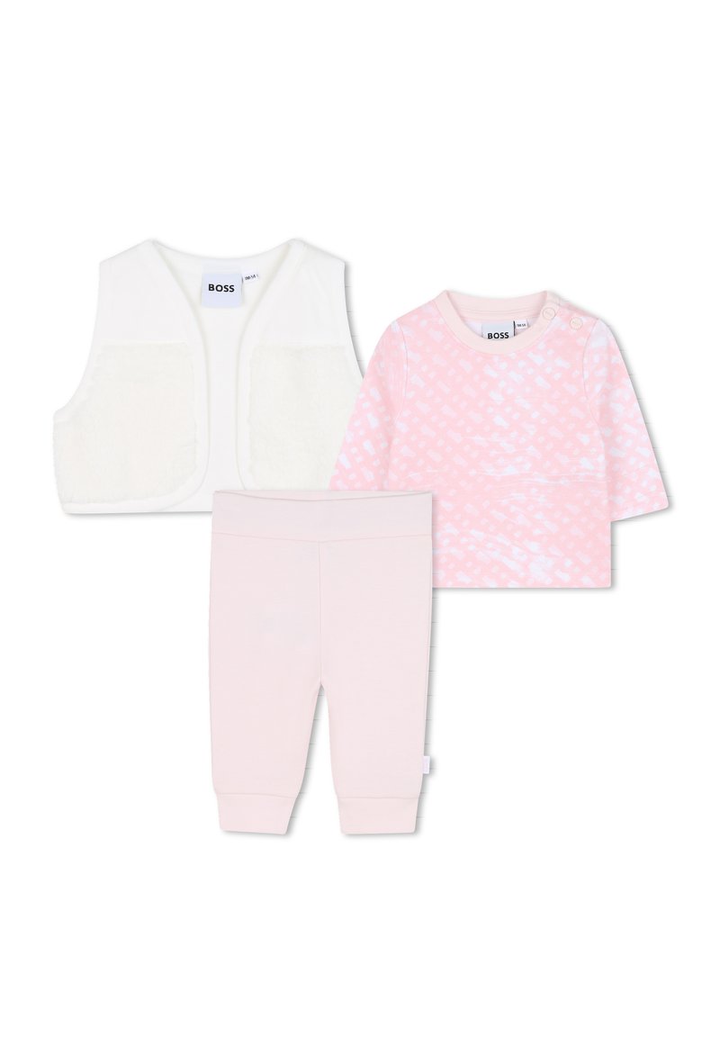 BOSS Kidswear SET - Liemenė - pink  pale