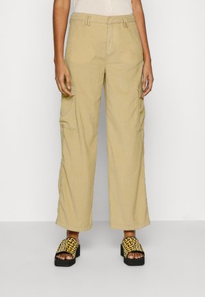 DRYKORN DUCTILE - Reisitaskuhousut - beige