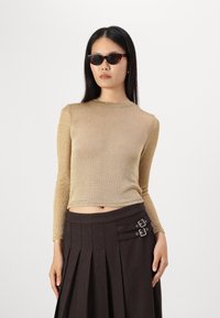 Vero Moda VMHELGA SKIRT - Vekkihame - chocolate torte