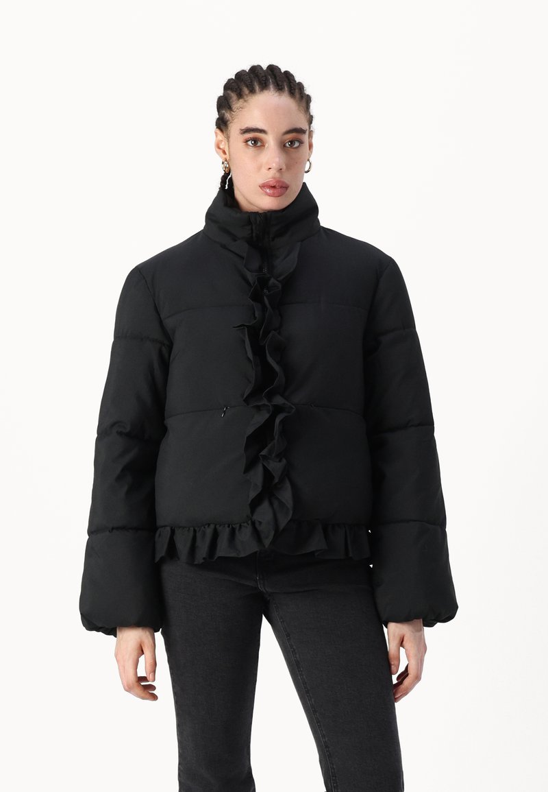 YAS YASMALINO JACKET - Casaco de inverno - black