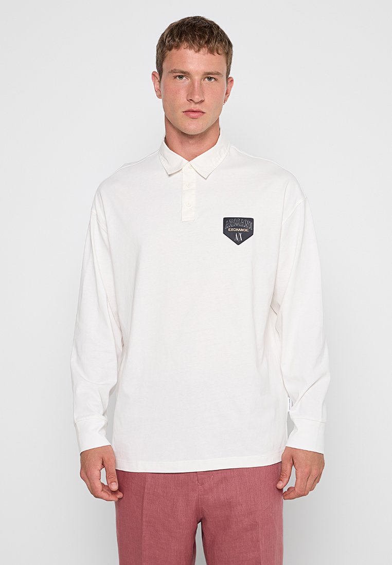 Armani Exchange Poloshirt wit