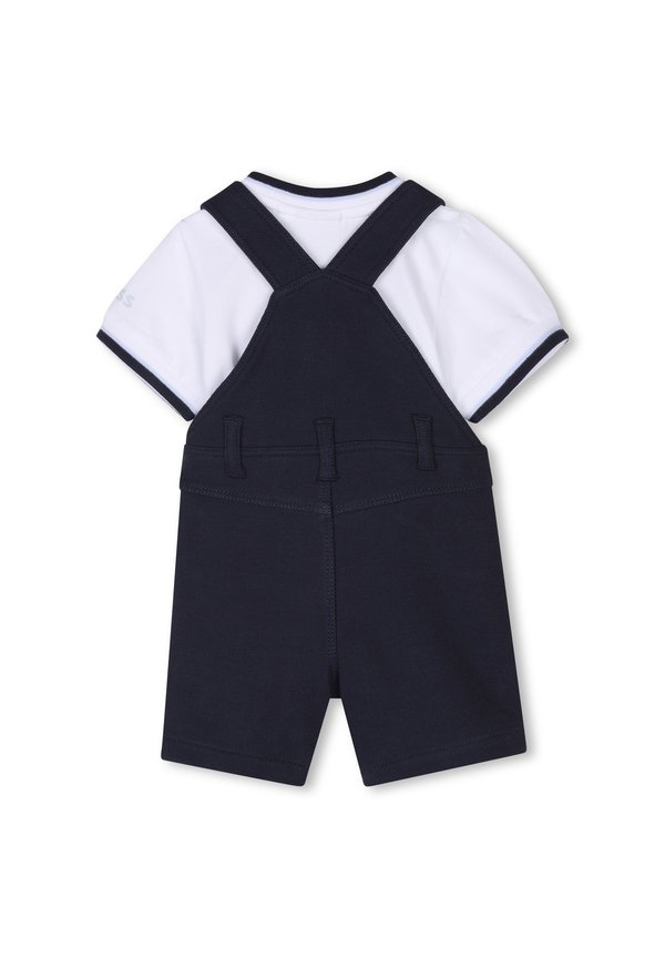 BABY DUNGAREES GIFT BOX UNISEX SET - Baby gifts - bleu cargo4
