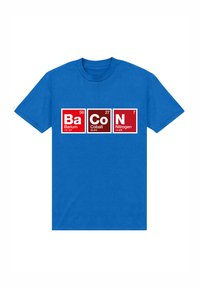 Henry Tiger FOOD DUKE SONS PERIODIC BACON - Camiseta estampada - royal blue