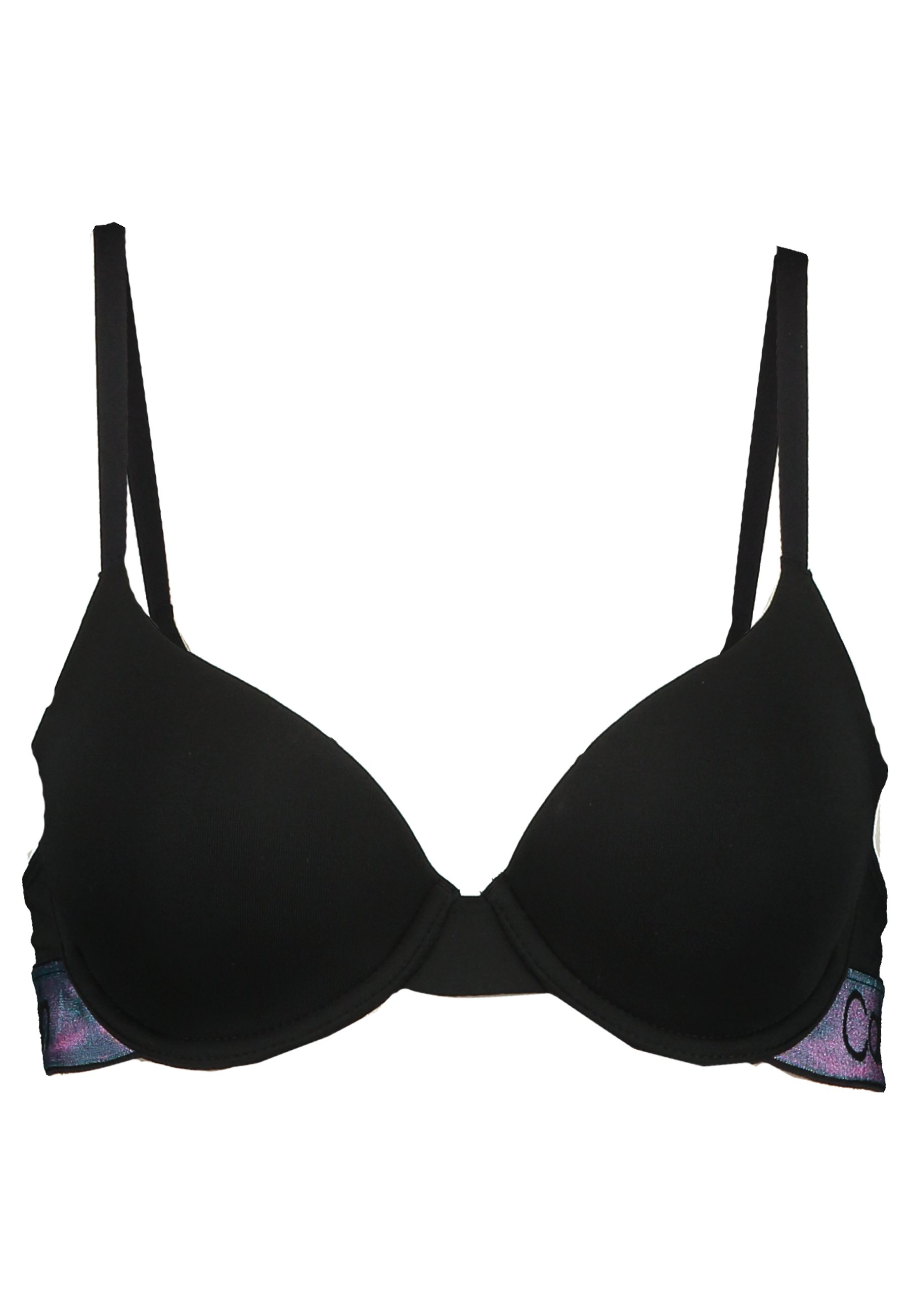 tonal logo lightly lined bralette