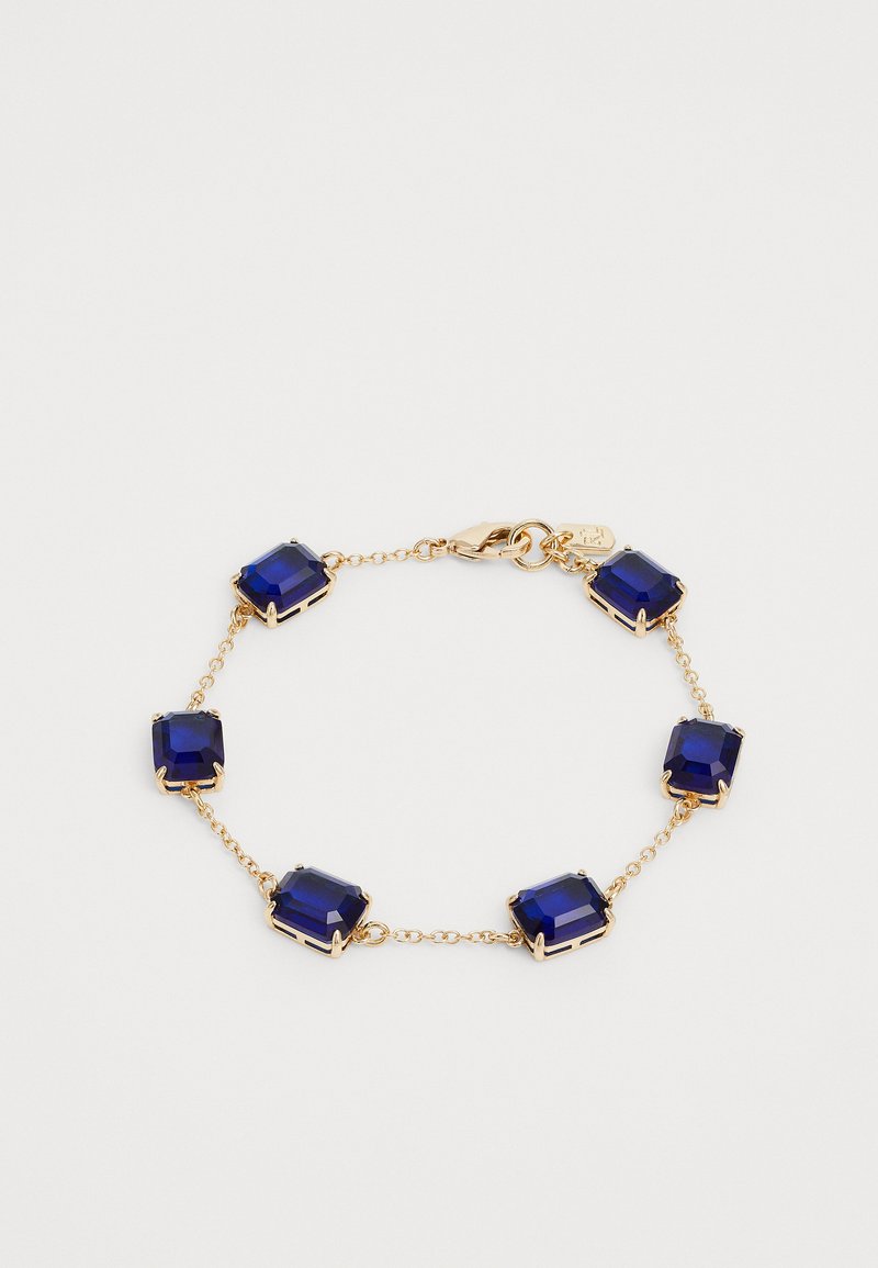 Lauren Ralph Lauren MULTI STONE FLEX - Armbånd - gold-coloured/indigo
