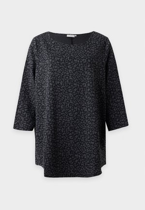 ONLY Carmakoma, CARMARRY MARTHA - Maglietta a manica lunga - black/grey melange