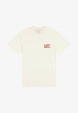 Lee, LVINYL - Printtipaita - natural