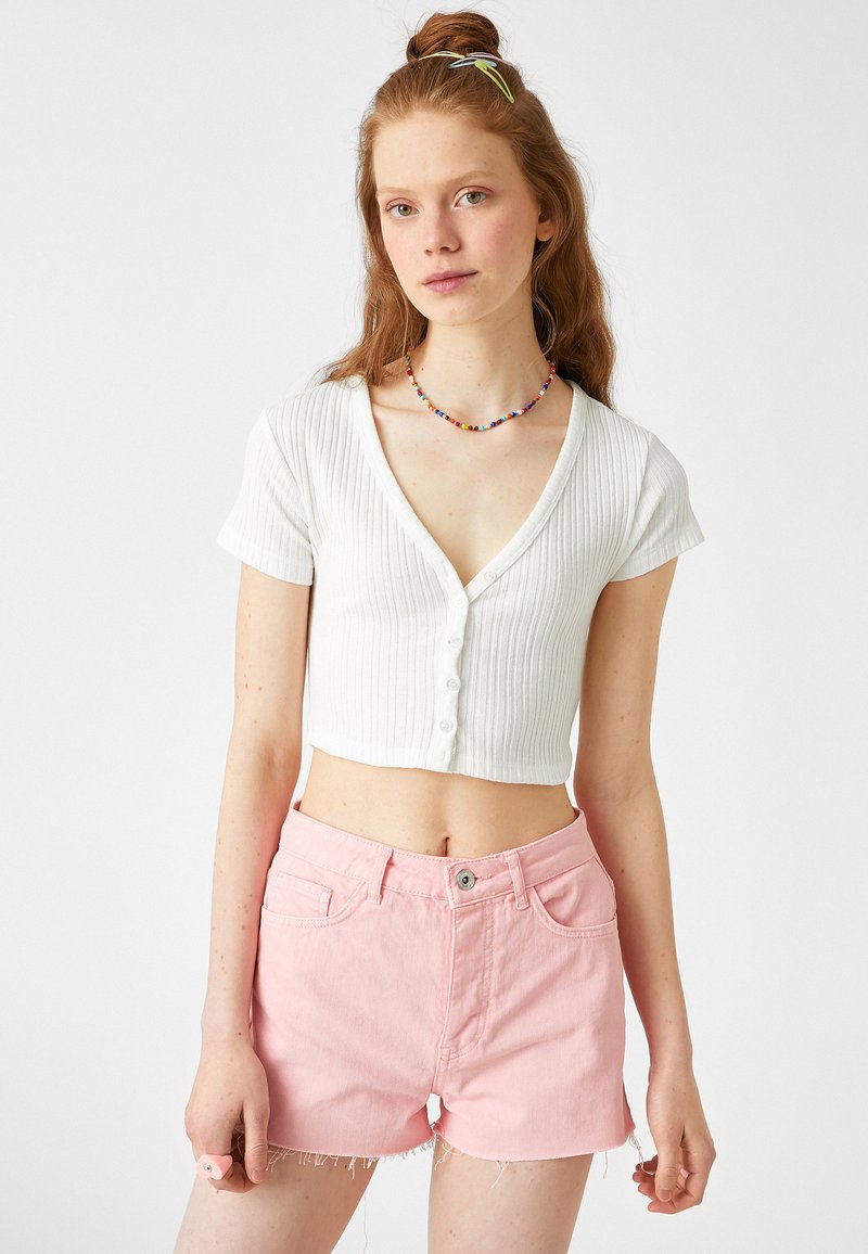 Koton T-shirt print tan