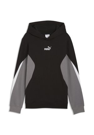 BLOCK - Felpa con cappuccio - black