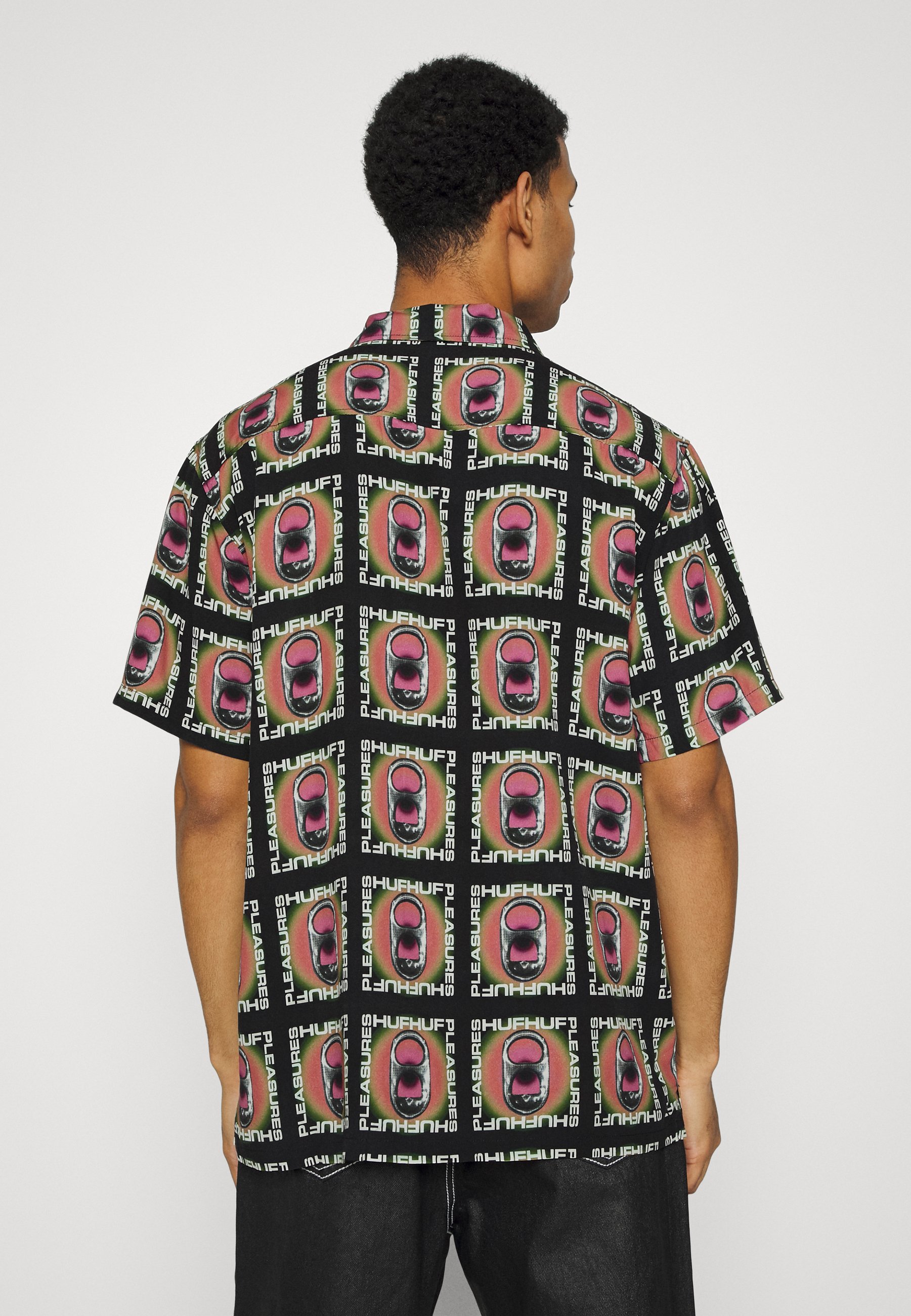 HUF HUF X PLEASURES POP TOP RAYON WOVEN 