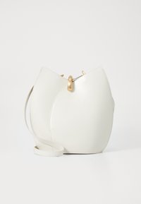 GIADA SHOULDER - Olkalaukku - antique gold-coloured/white