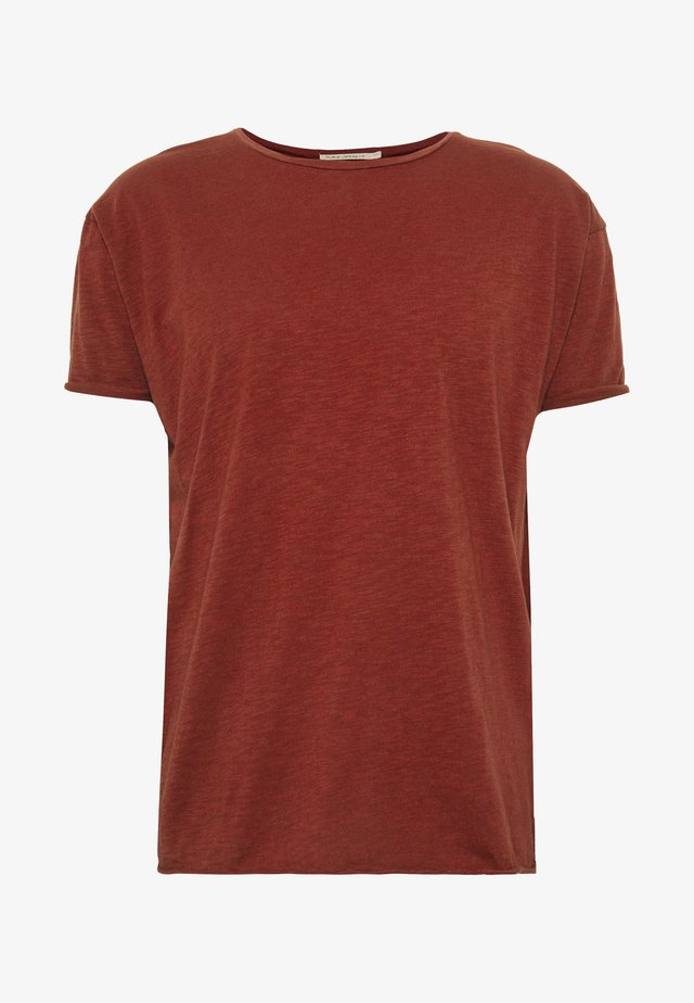 ROGER - T-shirts basic - brick red