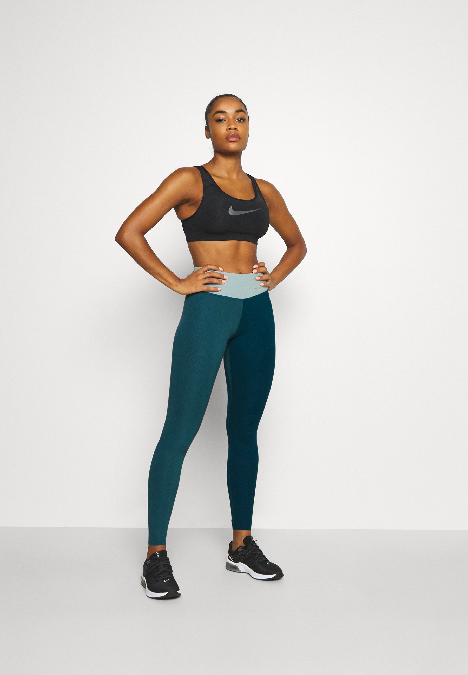ONE LUXE - Leggings - dark teal green 