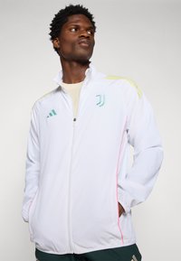 adidas Performance JUVE - Verryttelytakki - white