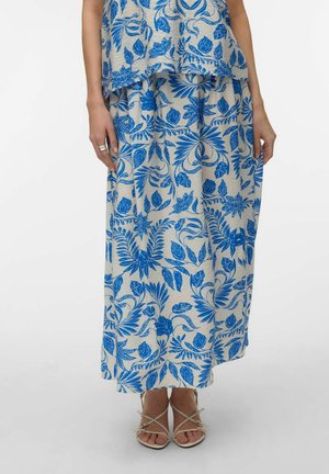 Vero Moda VMJOSIE HOHE TAILLE LANGER  - Jupe longue - birch