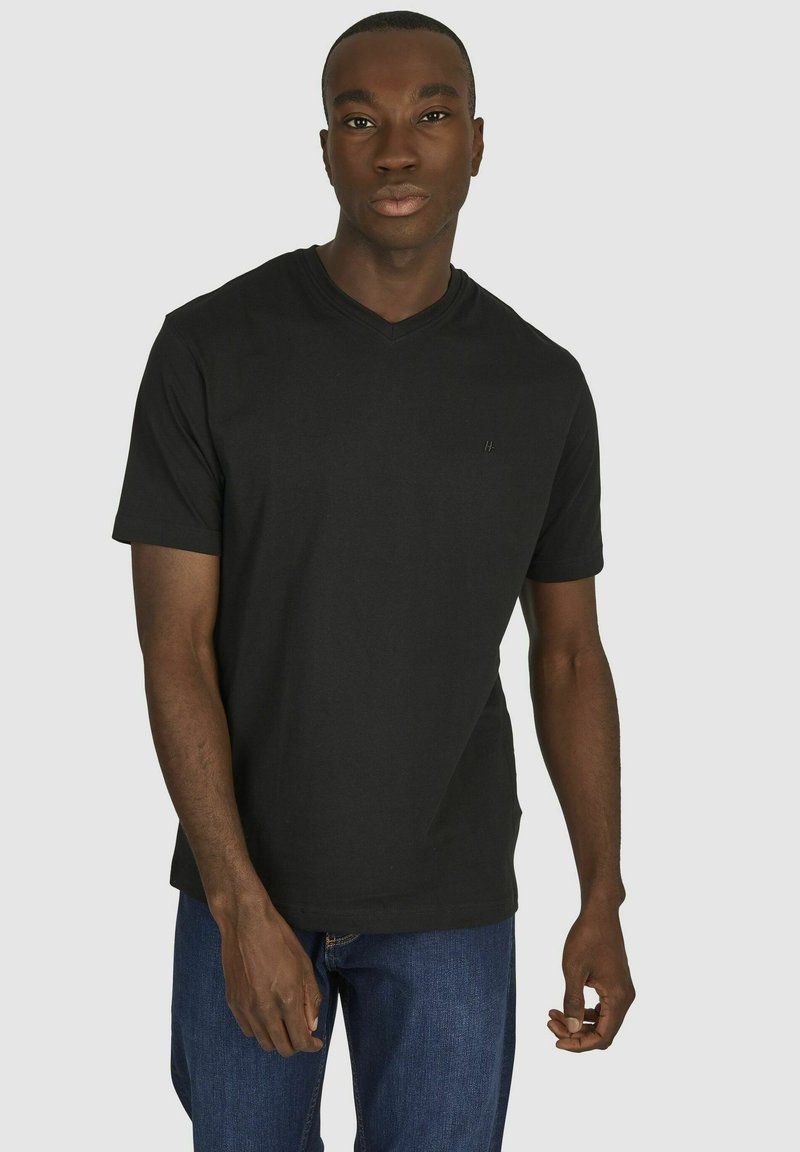 Hechter Paris T-Shirt basic - schwarz