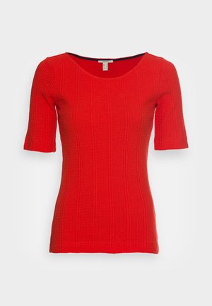 Basic T-shirt - orange red