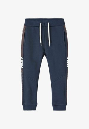 REGULAR FIT - Tracksuit bottoms - dark sapphire