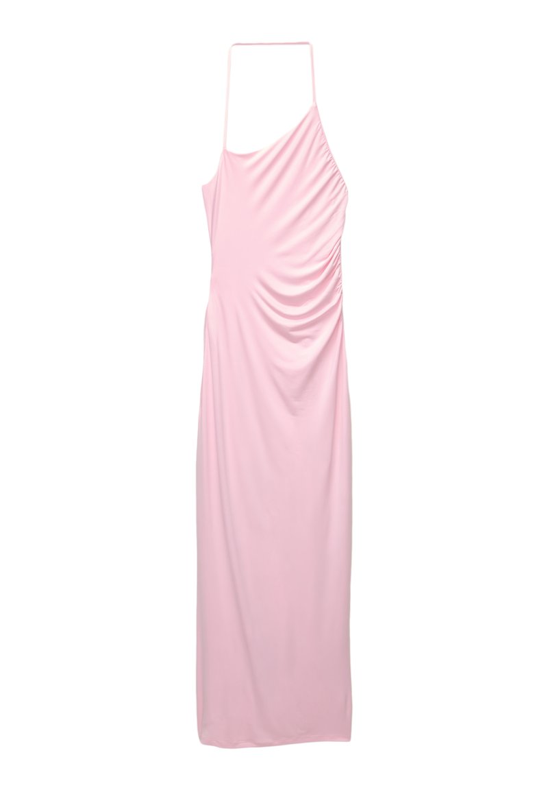 PULL&BEAR Maxi-jurk donkerroze