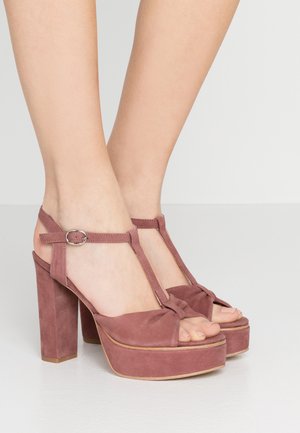 MOLDAVIA - Sandali con tacco - rose