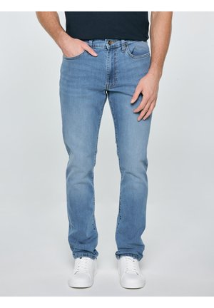 Big Star TERRY TAPERED - Liibuvad teksad - aqua