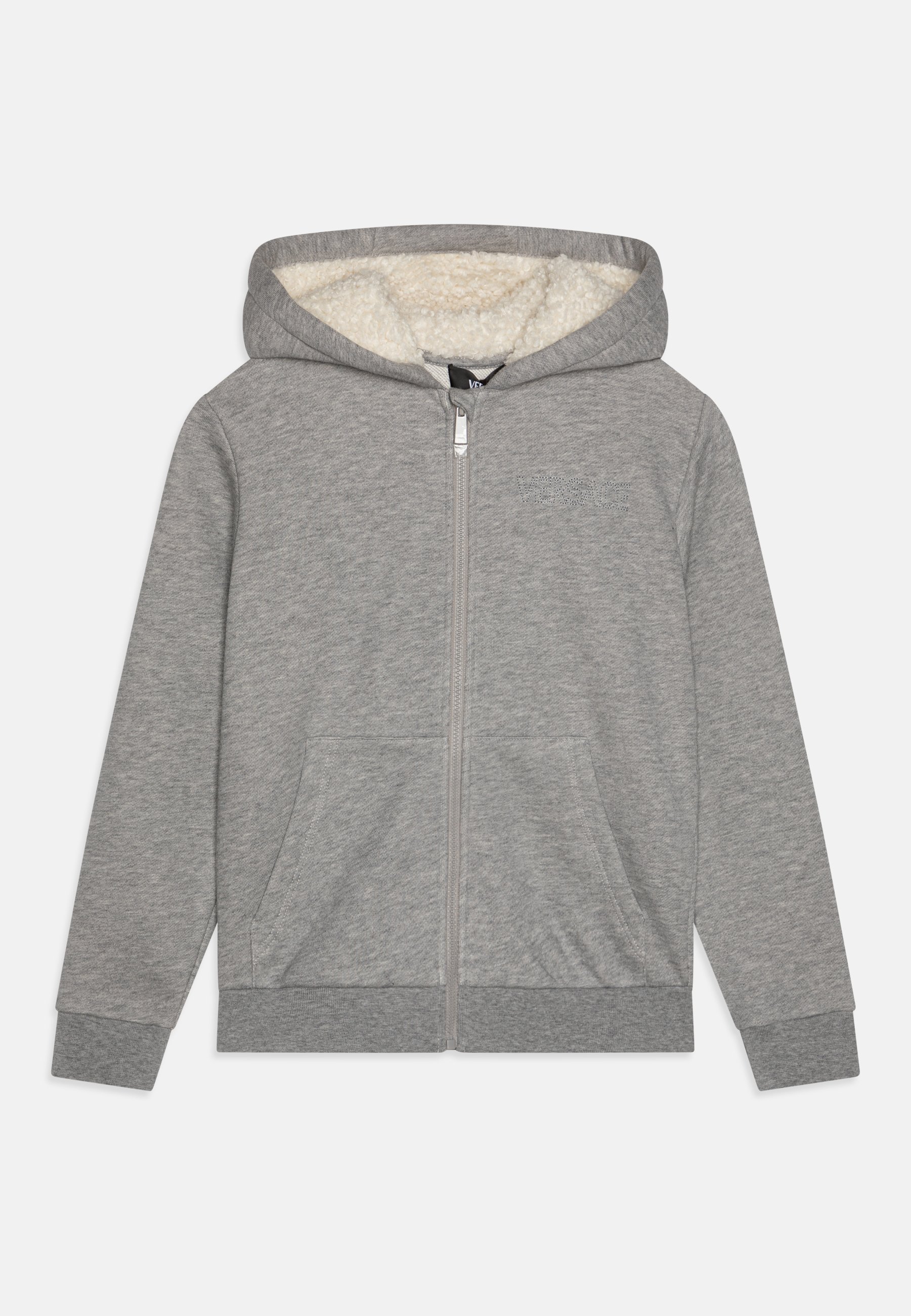 Versace MELANGE MEDUSA EMBROIDERY UNISEX Zip-up sweatshirt