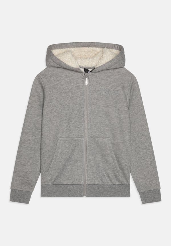 MELANGE MEDUSA EMBROIDERY UNISEX - Zip-up sweatshirt