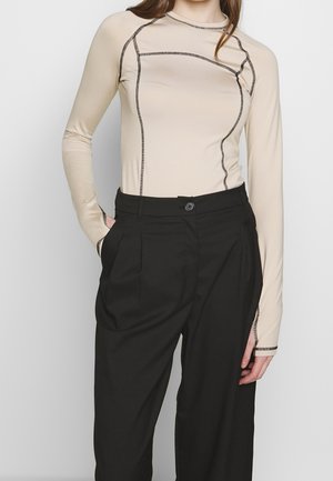 T-shirt à manches longues - beige