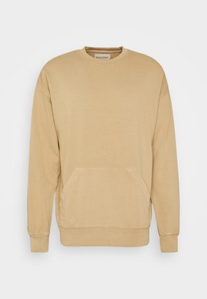 LOOSE CREWNECK - Sweater - khaki