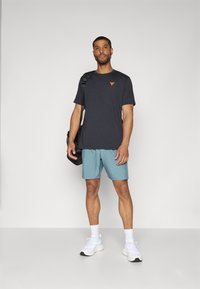 Under Armour Tricou cu imprimeu - black/orange base