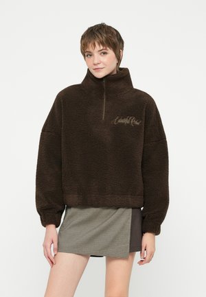 JILLS ZIP - Jachetă din fleece - brown