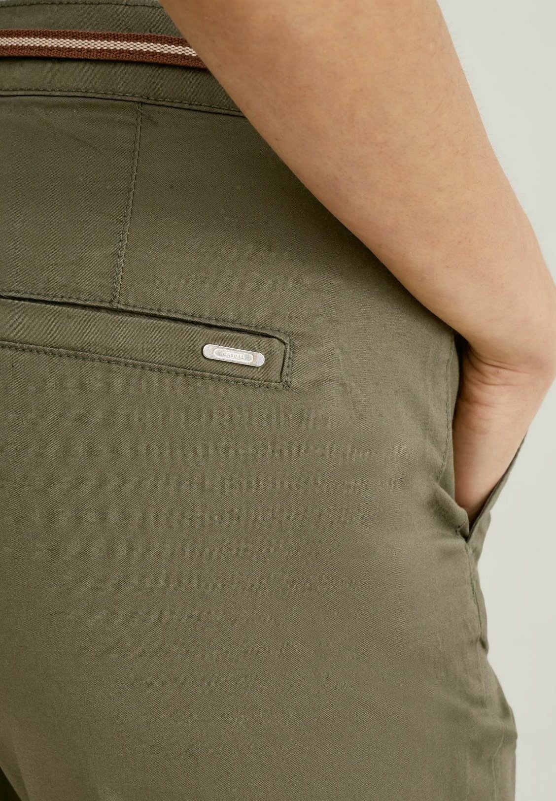 Pantalones Hombre | C\u0026A Chinos - Slim Fit - Flex - Coolmax® Ecomade Marrón  Claro \u003c Taiphotographer