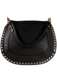 DrachenLeder Umhängetasche - schwarz